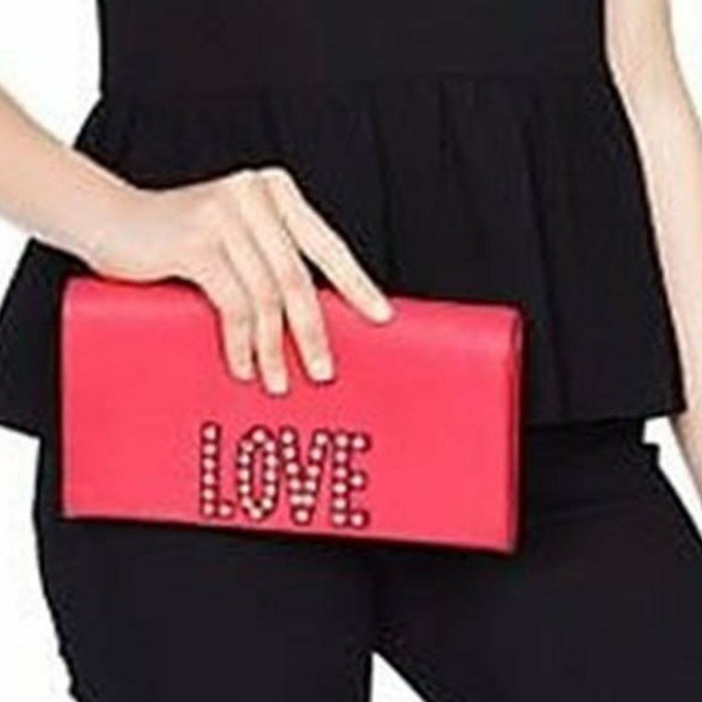 KATE SPADE New York  LOVE Birds TALLY Clutch Bag